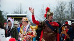 Der närrische Umzug 2019 am 28. Februar in Wadgassen (Foto: SR/Pasquale D'Angiolillo)