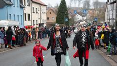 Faasend 2019 - der närrische Umzug in Wemmetsweiler am 03. März (Foto: SR/Pasquale D'Angiolillo)