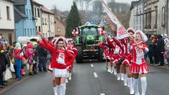 Faasend 2019 - der närrische Umzug in Wemmetsweiler am 03. März (Foto: SR/Pasquale D'Angiolillo)