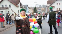 Faasend 2019 - der närrische Umzug in Wemmetsweiler am 03. März (Foto: SR/Pasquale D'Angiolillo)