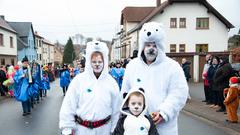 Faasend 2019 - der närrische Umzug in Wemmetsweiler am 03. März (Foto: SR/Pasquale D'Angiolillo)