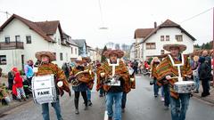 Faasend 2019 - der närrische Umzug in Wemmetsweiler am 03. März (Foto: SR/Pasquale D'Angiolillo)