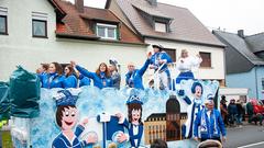 Faasend 2019 - der närrische Umzug in Wemmetsweiler am 03. März (Foto: SR/Pasquale D'Angiolillo)