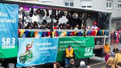 Der Rosenmontagsumzug 2020 in Neunkirchen (Foto: SR/Pasquale D'Angiolillo)