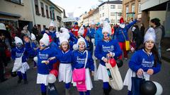 Der närrische Umzug 2020 in Spiesen-Elversberg (Foto: SR/Pasquale D'Angiolillo)