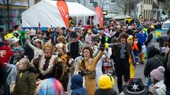 Die närrische Parade 2020 in Kleinblittersdorf (Foto: SR/Pasquale D'Angiolillo)