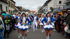 Die närrische Parade 2020 in Kleinblittersdorf (Foto: SR/Pasquale D'Angiolillo)