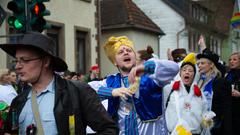 Die närrische Parade 2020 in Kleinblittersdorf (Foto: SR/Pasquale D'Angiolillo)