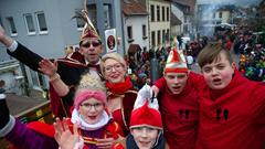 Die närrische Parade 2020 in Kleinblittersdorf (Foto: SR/Pasquale D'Angiolillo)