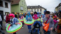 Die närrische Parade 2020 in Kleinblittersdorf (Foto: SR/Pasquale D'Angiolillo)