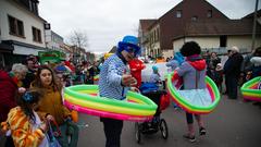 Die närrische Parade 2020 in Kleinblittersdorf (Foto: SR/Pasquale D'Angiolillo)