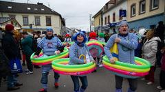 Die närrische Parade 2020 in Kleinblittersdorf (Foto: SR/Pasquale D'Angiolillo)