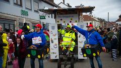 Die närrische Parade 2020 in Kleinblittersdorf (Foto: SR/Pasquale D'Angiolillo)