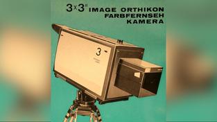 Die erste elektronische Farbkamera beim SR: „Drei-Röhren Super-Orthikon“. (Foto: SR)