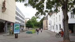Erweiterung der Fußgängerzone: Faßstraße nachher (Foto: Landeshauptstadt Saarbrücken)