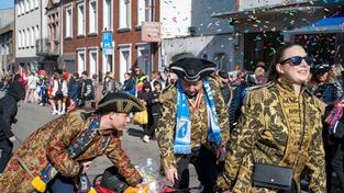Der Fastnachtsumzug in Lebach (Foto: SR/Pasquale D'Angiolillo)
