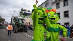 Fastnachtsumzug 2023 in St. Ingbert (Foto: SR/Pasquale D'Angiolillo)