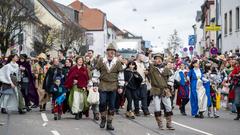 Fastnachtsumzug 2023 in St. Ingbert (Foto: SR/Pasquale D'Angiolillo)