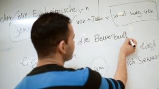 Sprachkurs für Ausländer (Foto: dpa)