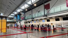 Check-In am Flughafen Ensheim (Foto: SR/Karin Mayer)