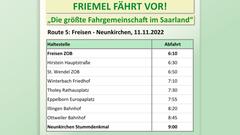Friemel fährt vor. Route 5,  Freisen - Neunkirchen, 11.11.2022 (Foto: NVG/mec/SR)