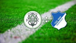 FC Homburg gegen TSG Hoffenheim (Foto: SR/Logos: Vereine)