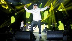 On stage: East 17 (Foto: Dirk Guldner)