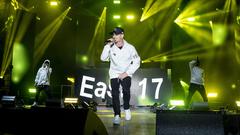 On stage: East 17 (Foto: Dirk Guldner)