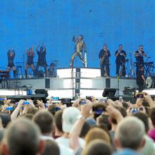 Robbie Williams in Luxemburg (Foto: Dirk Guldner)