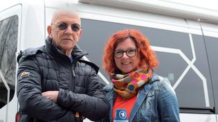 Treffpunkt Ü-Wagen mit Thomas Gerber und Susanne Wachs (Foto: SR)