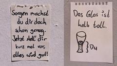 Good-Vibes-Sticker in Saarbrücken (Foto: privat)