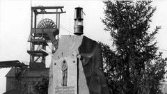 Denkmal für die Verunglückten Bergleute (Foto: SR)