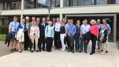 Zu Besuch beim SR am 31.05.2019: Gruppe Conrad Adenauer Stiftung Alt-Stipendiaten (Foto: SR)