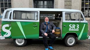 Martin Mihm an der Karlsberg-Brauerei in Homburg (Foto: Uwe Jäger/SR)