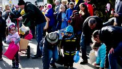 Der Faasend-Umzug auf dem Völklinger Heidstock am 25. Februar 2017 (Foto: Pasquale D'Angiolillo)