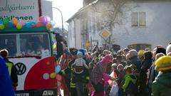 Der Faasend-Umzug auf dem Völklinger Heidstock am 25. Februar 2017 (Foto: Pasquale D'Angiolillo)