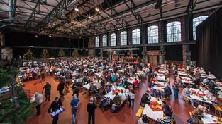Heiligabend im E-Werk 2012 (Foto: Bistum Trier)