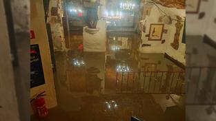 Hochwasser im Old Murphy`s Irish Pub. (Foto: Old Murphy`s Irish Pub)