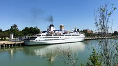 Mit dem Kreuzfahrtschiff auf dem Guadalquivir (Foto: SR)