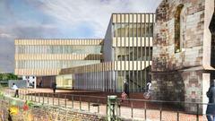 Modell des Neubaus (Foto: atelier PRO / IKK Südwest)