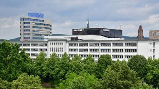 Das Finanzamt am Stadtgraben in Saarbrücken (Foto: IMAGO / BeckerBredel)