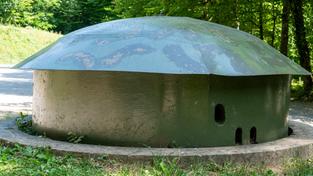 Geschützturm einer Bunkeranlage an der Maginot-Linie in Frankreich. (Foto: IMAGO / Panthermedia)