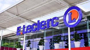 Logo des Supermarkts E.Leclerc (Foto: IMAGO / Pond5)