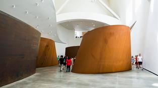 Richard Serra - Skulptur im Guggenheim Museum, Bilbao (Foto: Imago/imageBROKER/Daniel Schoenen)
