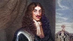 Portrait Karl II., König von Großbritannien und Irland. Reproduktion von einer Vorlage aus dem 19. Jahrhundert (Foto: IMAGO/H. Tschanz-Hofmann)