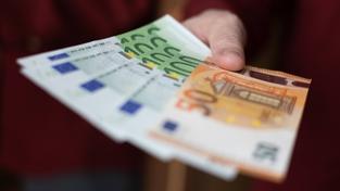 Euroscheine in einer Hand (Foto: IMAGO / ITAR-TASS)