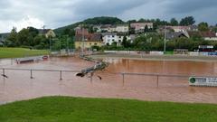 Unwetter über dem Saarland am 11. Juni (Foto: SR)