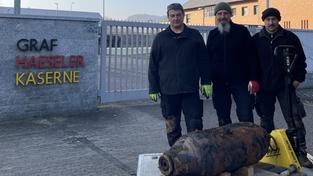 Fliegerbombe in Lebach erfolgreich entschärft  (Foto: Kirsch/Stadt)