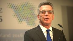 Bundesinnenminister Thomas de Maizière betonte beim Abschluss des Innenministertreffens, es sei ihm „besonders wichtig“, das Informationsmanagement der Polizei „grundlegend zu modernisieren und zu vereinheitlichen“. (Foto: Pasquale D'Angiolillo)