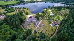 Die Bühne bei Klassik am See 2016 (Foto: Alexander M. Groß)